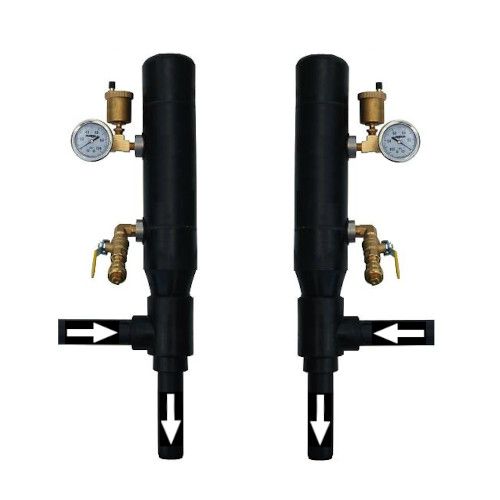 Main product image of 1-1/4" HDPE Air Elimination Device Pressurized Fail-Safe Unit