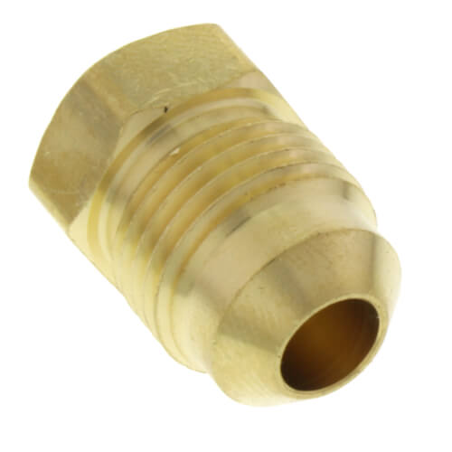 3/8" Brass Flare Plug