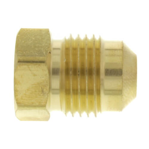 3/8" Brass Flare Plug