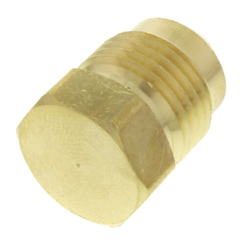 3/8" Brass Flare Plug