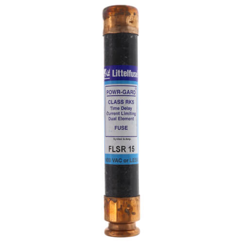 15 Amp Dual-Element Time-Delay, Class RK5 Power Fuse (600V)