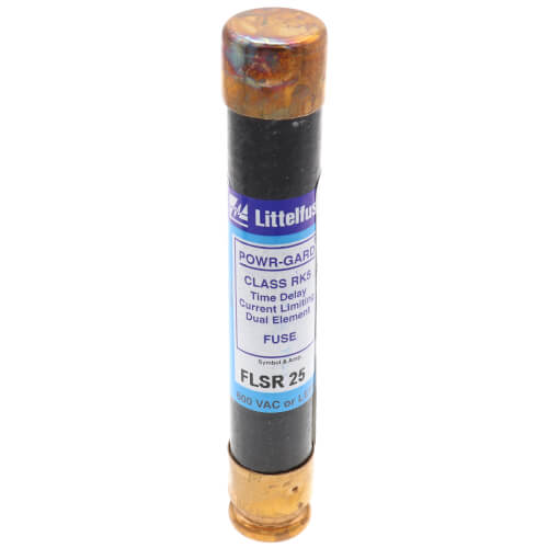 25 Amp Dual-Element Time Delay, Class RK5 Power Fuse (600V)