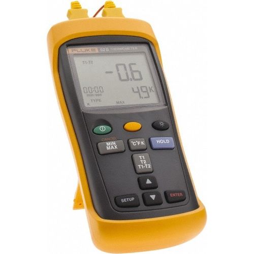 Main product image of Dual Probe Digital Thermometer, FLUKE-52-2-60HZ