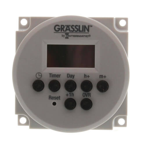 One Channel Electronic Time Switch, 15A, SPDT (24V)