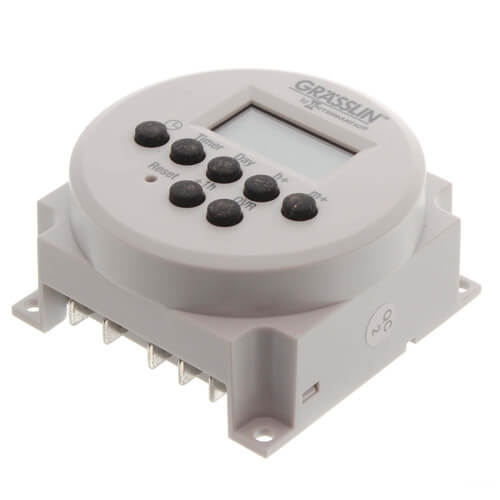 One Channel Electronic Time Switch, 15A, SPDT (24V)