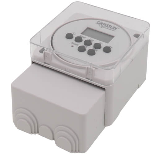 One Circuit Electronic Time Switch, 15A, SPDT Surface Mounting (24V)