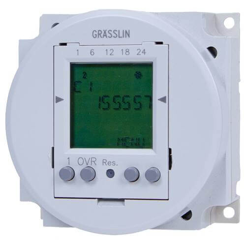 One-Circuit Electronic Time Switch, 16A, SPDT Surface Mounting (24V)