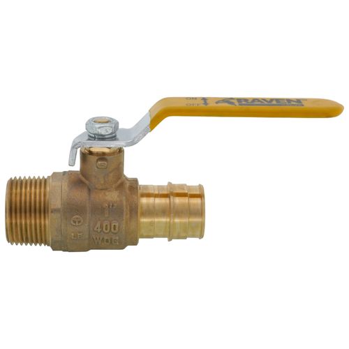 Main product image of 1" Expansion 1" Male NPT Brass Ball Valve (Lead Free)
