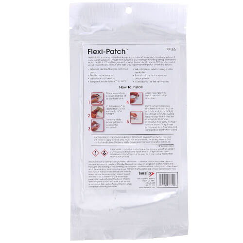 Main product image of Flexi-Patch Self-Adhesive Multi-Surface Repair Patch (3" x 6")