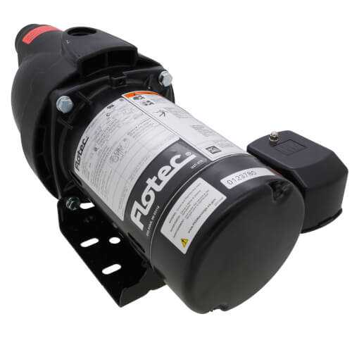 FP4012 Shallow Well Jet Pump, Thermoplastic (115V/230V, 1/2 HP)