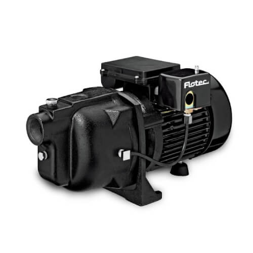 FP4155 Shallow Well Jet Pump, Cast Iron (115V/230V, 1/2 HP)