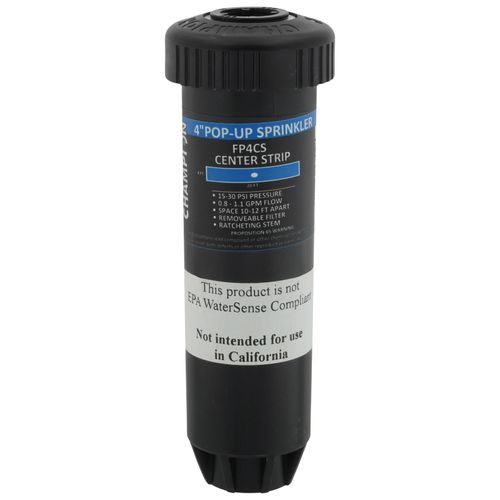 Main product image of 4" Pop-Up Sprinkler w/  4' x 24' Center Strip (Plastic)