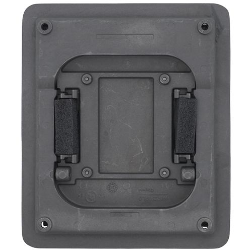 Main product image of FloorPort Flanged Cover Assembly for Rectangular Floor Boxes (Aluminum)