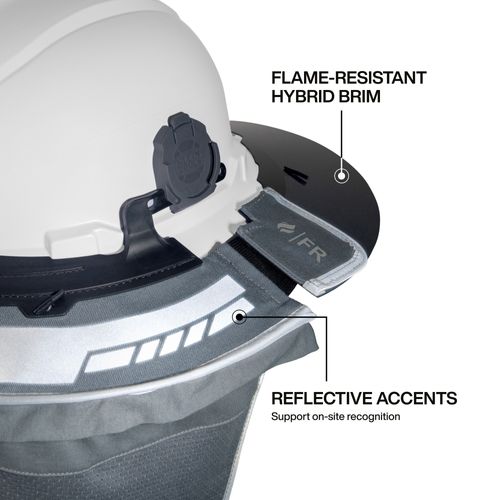 Main product image of Flame-Resistant Hybrid Brim Sombrero (Gray)