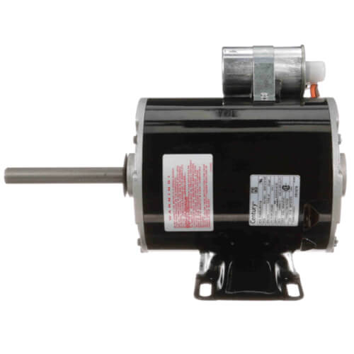 6-1/2" Outdoor Ball Bearing Condenser Fan Motor (208-230/460V, 1075 RPM, 3/4 HP)