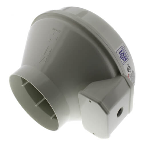FR Series Round Inline Exhaust Fan, 6" Duct (226 CFM)