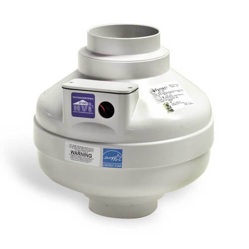 Main product image of FR Series Round Inline Exhaust Fan, 8" Duct (408 CFM)