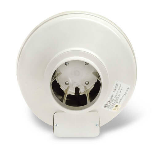 FR200 Fantech FR200 FR Series Round Inline Exhaust Fan, 8" Duct