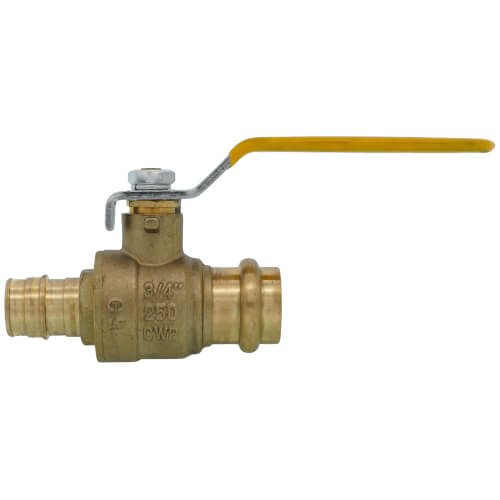 Main product image of 3/4" Expansion PEX x Copper Press Ball Valve