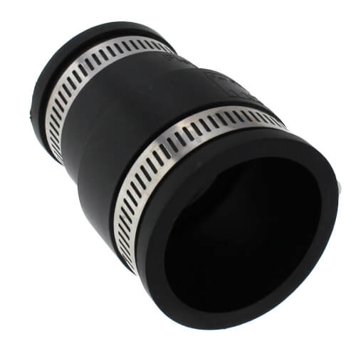 Main product image of 1-1/2" x 1-1/4" Rubber Coupling (Cast Iron or PVC to Cast Iron or PVC)