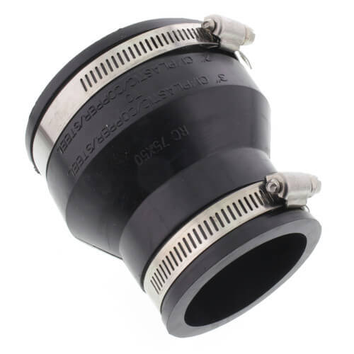 Main product image of 3" x 2" Rubber Coupling (Cast Iron or PVC to Cast Iron or PVC)
