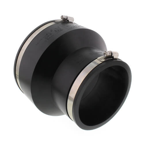Main product image of 6" x 4" Rubber Coupling (Cast Iron or PVC to Cast Iron or PVC)