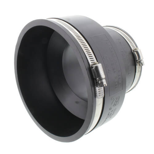 Main product image of 6" x 4" Rubber Coupling (Cast Iron or PVC to Cast Iron or PVC)