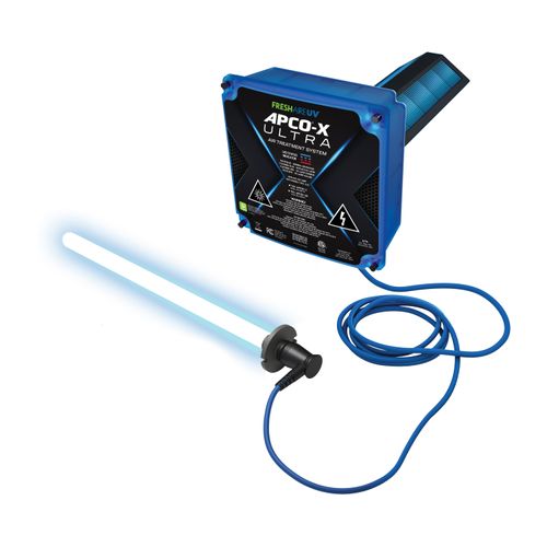 Main product image of APCO-X Ultra In-Duct Whole House Air Purifier w/ Dual Lamp 3 Year Warranty (24V)