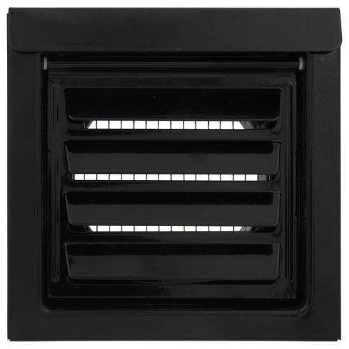 Main product image of FreshVent 4" Galvalume Steel Fresh Air Intake Vent (Black)