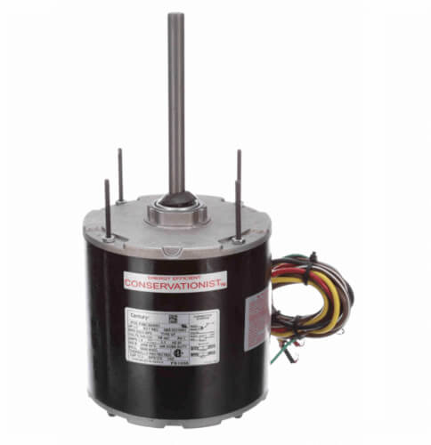 Main product image of 5-5/8" 2-Speed Outdoor Sleeve Bearing Motor w/ Open Lead End (208-230V, 825 RPM, 1/3 HP)