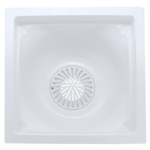 Main product image of 3" FS12 Square PVC Floor Sink (14" x 14" x 6")