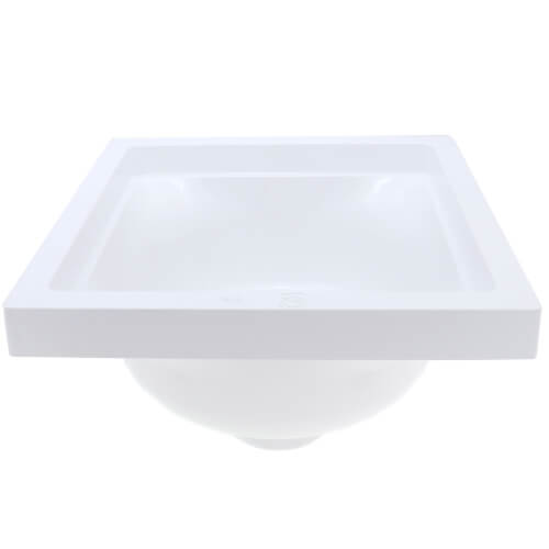 Main product image of 3" FS12 Square PVC Floor Sink (14" x 14" x 6")