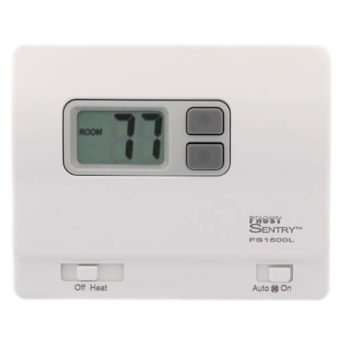 Main product image of FS1500L Frost Sentry Garage Thermostat (Horizontal)