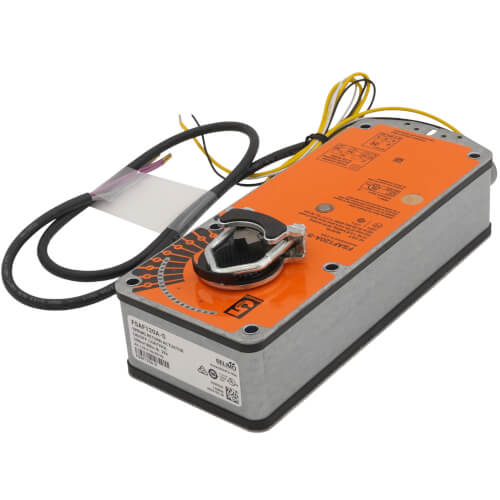Spring Return Fail-Safe On/Off Fire & Smoke Actuator, 120 VAC, 180 in-lb (2 x SPST)