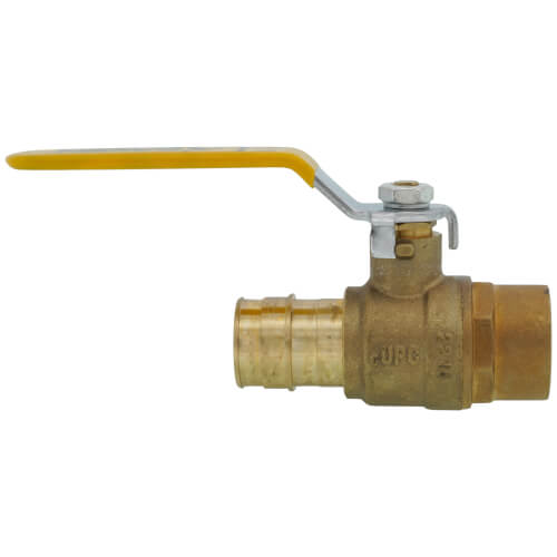 Main product image of 1" Expansion PEX x 1" Copper Brass Ball Valve (Lead Free)