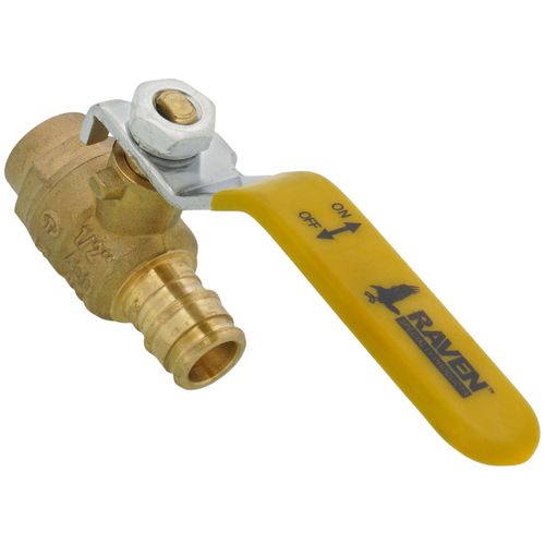 Main product image of 1/2" Expansion PEX x 1/2" Copper Brass Ball Valve (Lead Free)