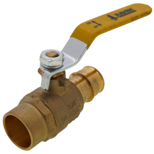 Main product image of 3/4" Expansion PEX x 3/4" Copper Brass Ball Valve (Lead Free)