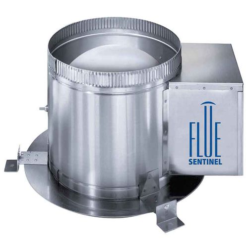 Main product image of 12" Flue Sentinel Damper Fireplace, w/ 50' Harness (24V)