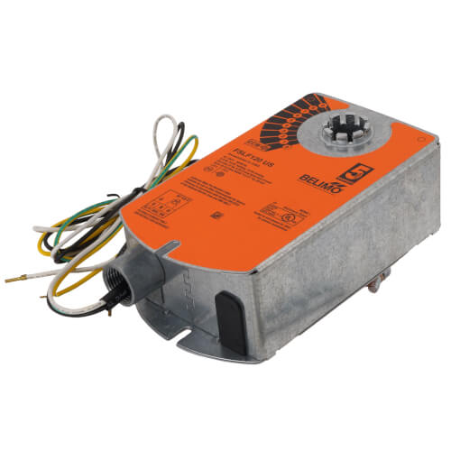 Main product image of Spring Return Fail-Safe, Fire & Smoke Actuator - 120 VAC (No Aux Switch)