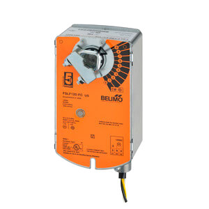 Main product image of Spring Return On/Off, Fire & Smoke Actuator - 120 VAC w/ Aux