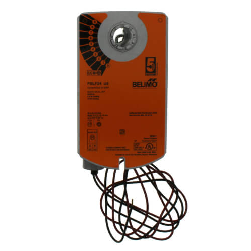 Main product image of Spring Return Fail-Safe, Fire & Smoke Actuator - 24 VAC (No Aux Switch)