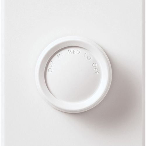Main product image of Rotary Fan Control, 2A, Includes 2 Rotate On/Off Knobs (1 WH, 1 IV), 1 Paddle Fan, 1-Pole