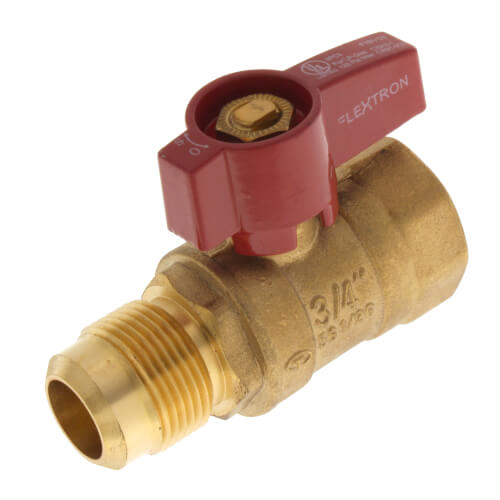 Main product image of 5/8" Flare x 3/4" FIP Gas Ball Valve