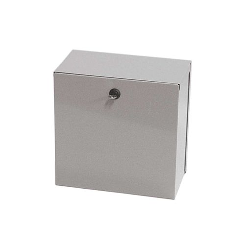Main product image of 12-1/2" x 12-1/2" x 7" Metal Housing, NEMA 1 w/ Key Latch