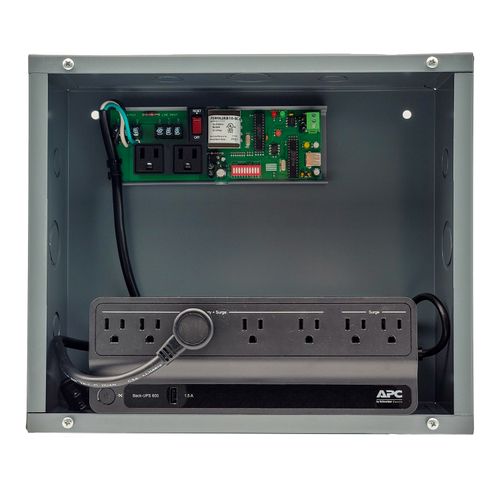 Main product image of 600 VA UPS Backup Power Control Center, BACnet MS/TP Network, 12" x 14" x 6" Metal Enclosure