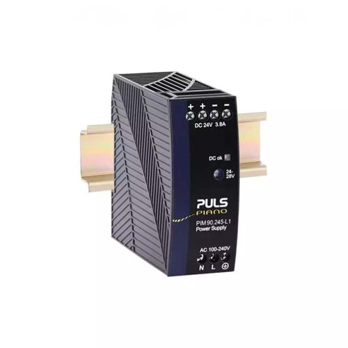 Main product image of DIN Rail Mount DC Power Supply, Single Switching, 100-240 Vac to 24-28 Vdc, 3.8A, Screw Terminals, Class 2