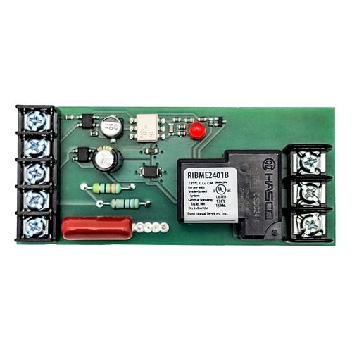 Main product image of Low Input/Optoisolated Panel Relay, 20A SPDT, 24 Vac/DC/120 Vac Power Input, 5-25 Vac/dc Control Input, 4" Track Mount