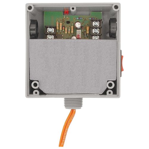 Main product image of Transducer & Relay Combination, 10A SPST + Override, 10-30 Vac/dc Coil, Analog, 0-10A, 0-5 Vdc/0-10 Vdc Output, NEMA 1 Housing