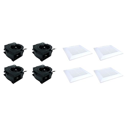 Motor/Grille Assembly for WhisperValue DC - Contractor Pack of 4
