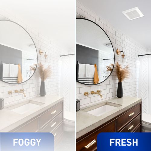 Main product image of Panasonic WhisperFit Ceiling Mount Bathroom Exhaust Fan with Humidity Sensor, 50-80-110 CFM, FV-0511VFC1